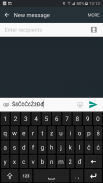 Croatian keyboard screenshot 5