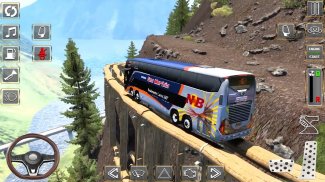 Ônibus offroad dirigindo jogo screenshot 4