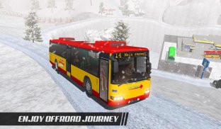 Uphill Bus Pelatih Mengemudi Simulator 2018 screenshot 20