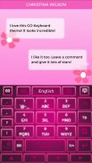 Keyboard Pink Glow screenshot 4