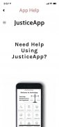 JusticeApp screenshot 1