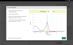 Vernier Spectral Analysis screenshot 8