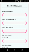 Stock Profit Calculator screenshot 11