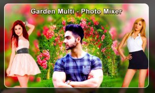 Garden photo blender - photo mixer screenshot 1