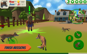 Fox Family - Animal Simulator 3d Game screenshot 4