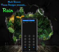 Rain Theme for LG G8, V40, V50 V60 UX9 screenshot 3