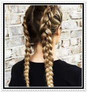 Hair braids step by step. Simple braids screenshot 7