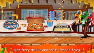 Hot Pizza Shop Cooking Game screenshot 2