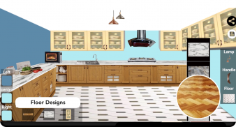 Kitchen Color Selection - 3D E screenshot 2