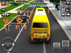 Экстремальное вождение автобуса: 3D симулятор 2019 screenshot 1