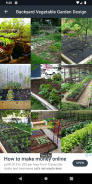 Backyard Vegetable Garden Design Ideas screenshot 1