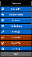 Truckcom Driver App screenshot 1