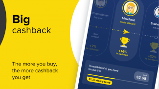 Cashback service Megabonus screenshot 1