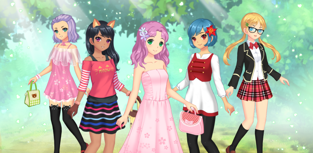 Download do APK de Jogos de Vestir Animes Meninas para Android