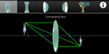 Ray diagrams screenshot 3