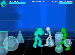 Stickman Neon Street Fighting screenshot 6