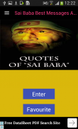 Sai Baba Best Messages Quotes screenshot 0