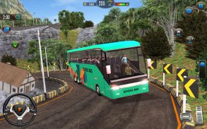 Offroad School Bus Drive Games screenshot 3