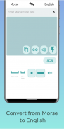 Morse Code Encoder & Decoder screenshot 1