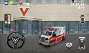 Ambulance parking 3D Part 3 screenshot 2