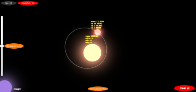 Particles Physics System screenshot 1