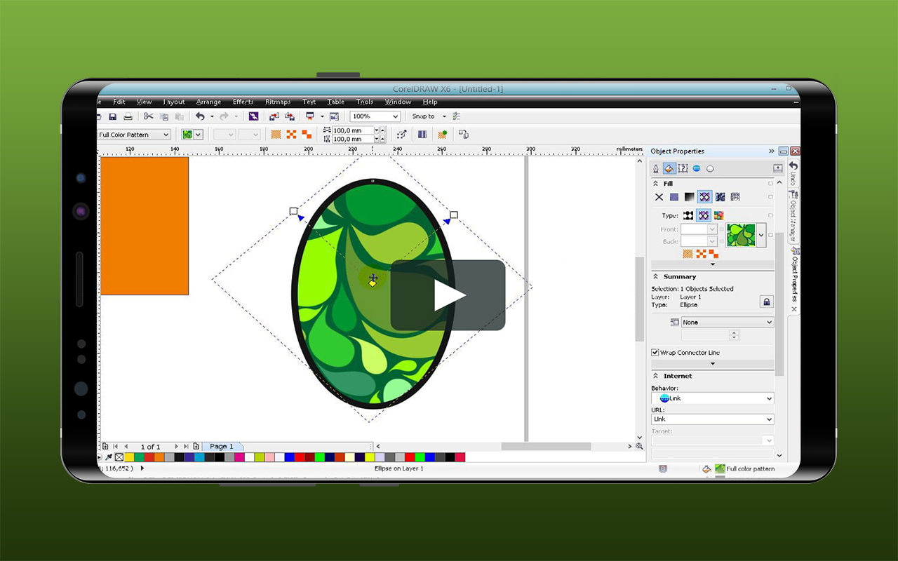 Software : Corel Draw Graphics Suite X6 Update 1 (CDGSX6Update_1.exe)  Silent install