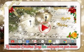 Christmas Songs Live Wallpaper screenshot 8