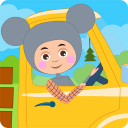 Kukutiki: Cars for Kids. Truck Games & Car Wash Icon