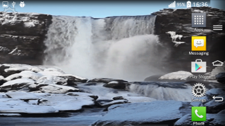 Waterfall Wallpaper With Sound screenshot 9