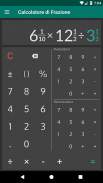 Calcolatore frazionario con soluzioni screenshot 2