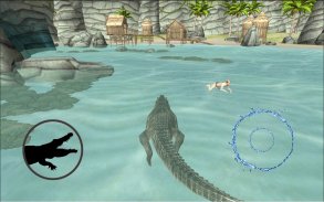 Crocodile Simulator Beach Hunt screenshot 0