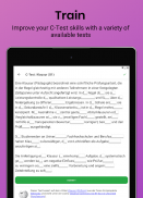 C-Tester | Studienkolleg Test screenshot 2