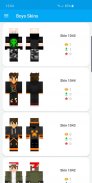 Boys Skins for Minecraft PE screenshot 5