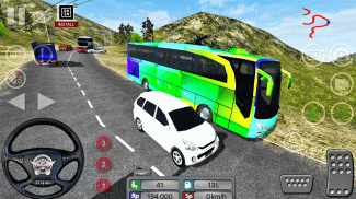 Coach Tourist Bus City Driving screenshot 5