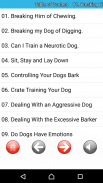 Dog Training Free Great Tricks screenshot 1