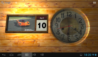 Clock and Calendar 3D screenshot 0