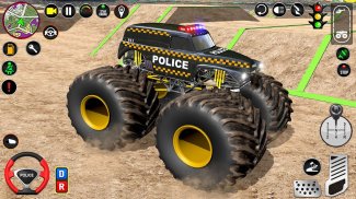 Police Monster Truck Car Games screenshot 6