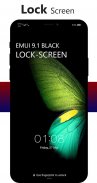 Black Emui9.1 Theme for Huawei screenshot 2