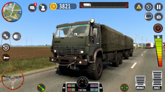 Truck Driving Games Army Truck screenshot 5