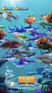 大鱼吃小鱼游戏 - 经典养鱼捕鱼游戏,海底动物狩猎世界模拟器 screenshot 2
