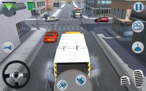 Road Garbage Dump Truck Driver screenshot 0