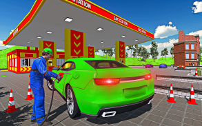 New Gas Station Car Driving Game - Car Parking Sim screenshot 3