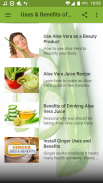 Uses & Benefits of Aloe Vera screenshot 7