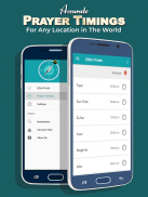 Qibla Kompass - Qibla Richtung und Gebetszeiten screenshot 3