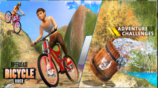 Offroad Bicycle Bmx Stunt Game screenshot 1