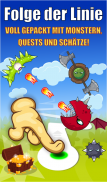 Folge der Linie Monster Lauf: Finger Rennen Deluxe screenshot 16