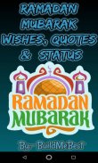 Ramadan Mubarak Wishes, Ramzan Greetings Card 2019 screenshot 1