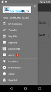 Cortland Bank Mobile Banking screenshot 3