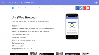 Air (Web Browser) screenshot 4