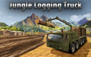 Jungle Logging Truck Simulator screenshot 0